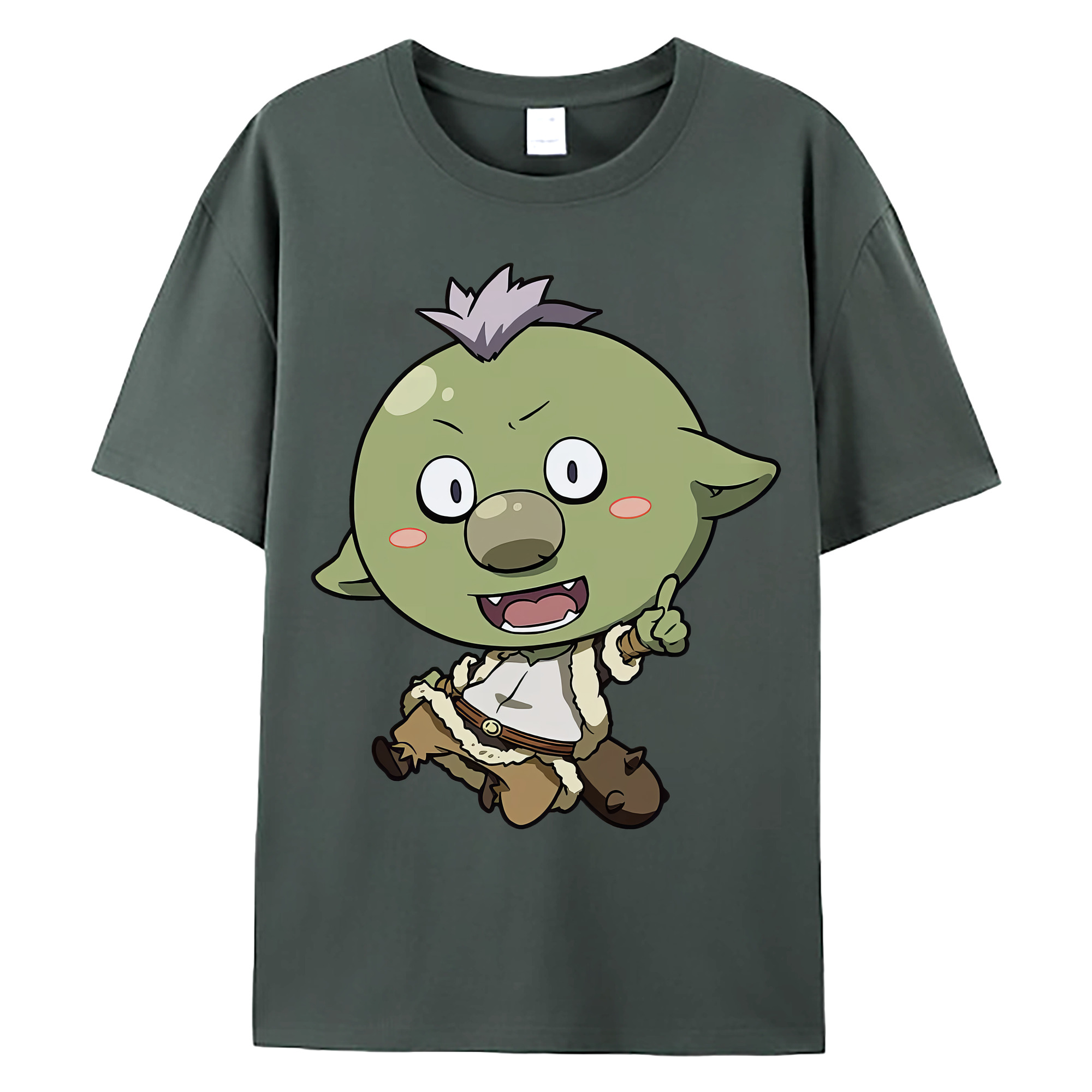 （画像用） 転スラ Regarding Reincarnated to Slime 綿100％ メンズ半袖Tシャツ｜肌触りやわらか＆通気性